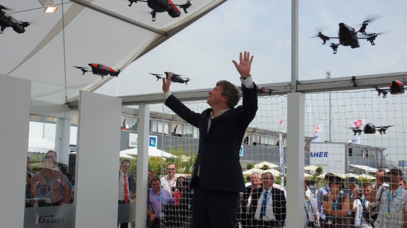 Henri Seydoux and drones